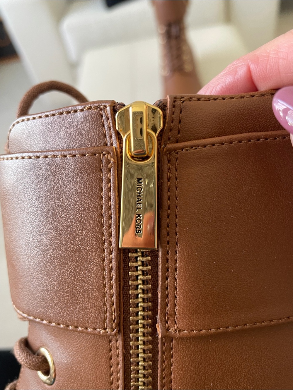 Michael Kors Rory Combat boot - NEW - Picture 4 of 8